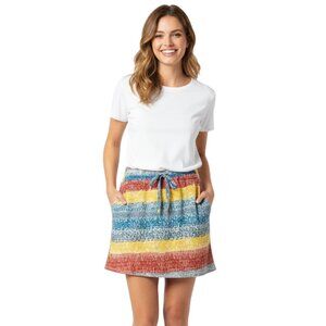 Threadless Select Rainbow Mini Skirt NWT Pockets Small